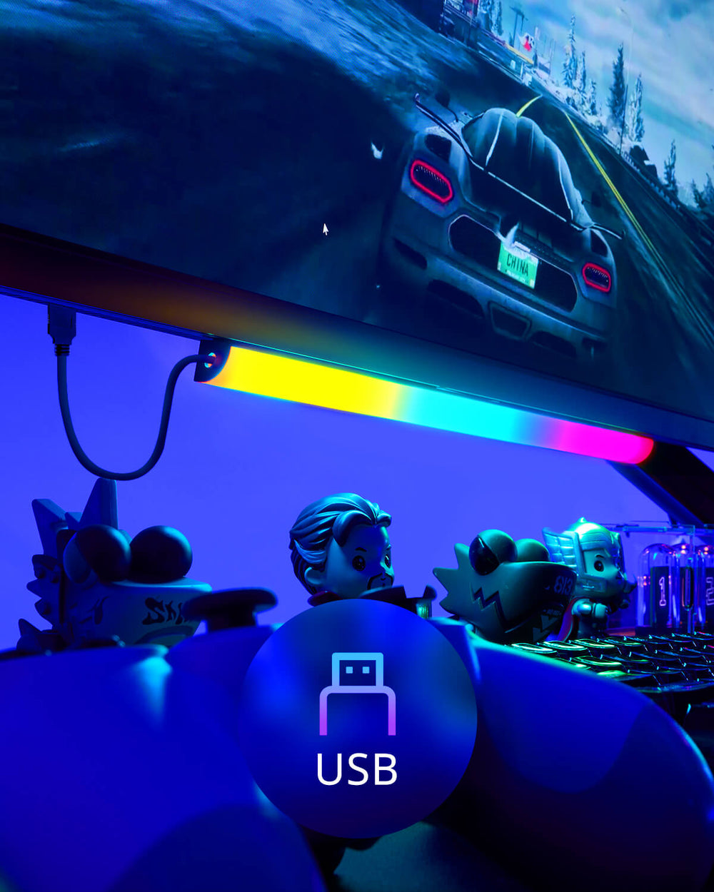 Under Monitor Light Bar